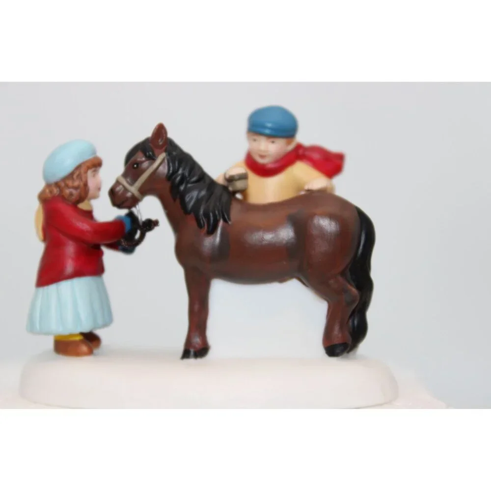 Dept 56 New England Village - A Christmas Pony